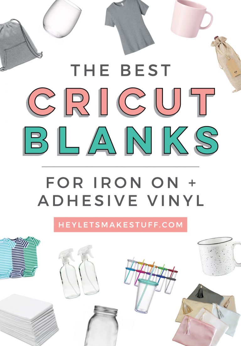 The Best Blanks for Cricut Projects Hey, Let's Make Stuff