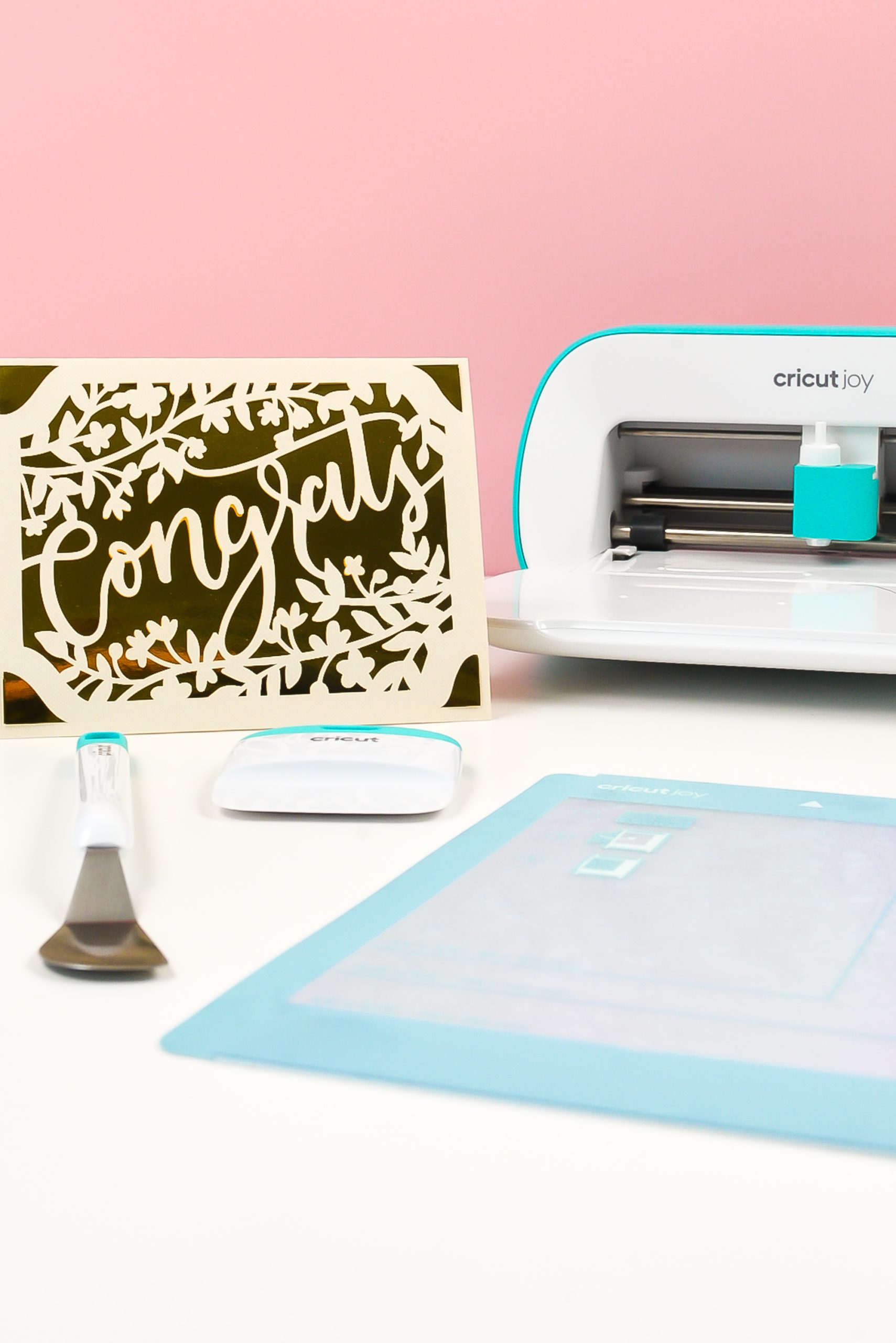 How to Make Cards on Cricut Joy - at home with Ashley