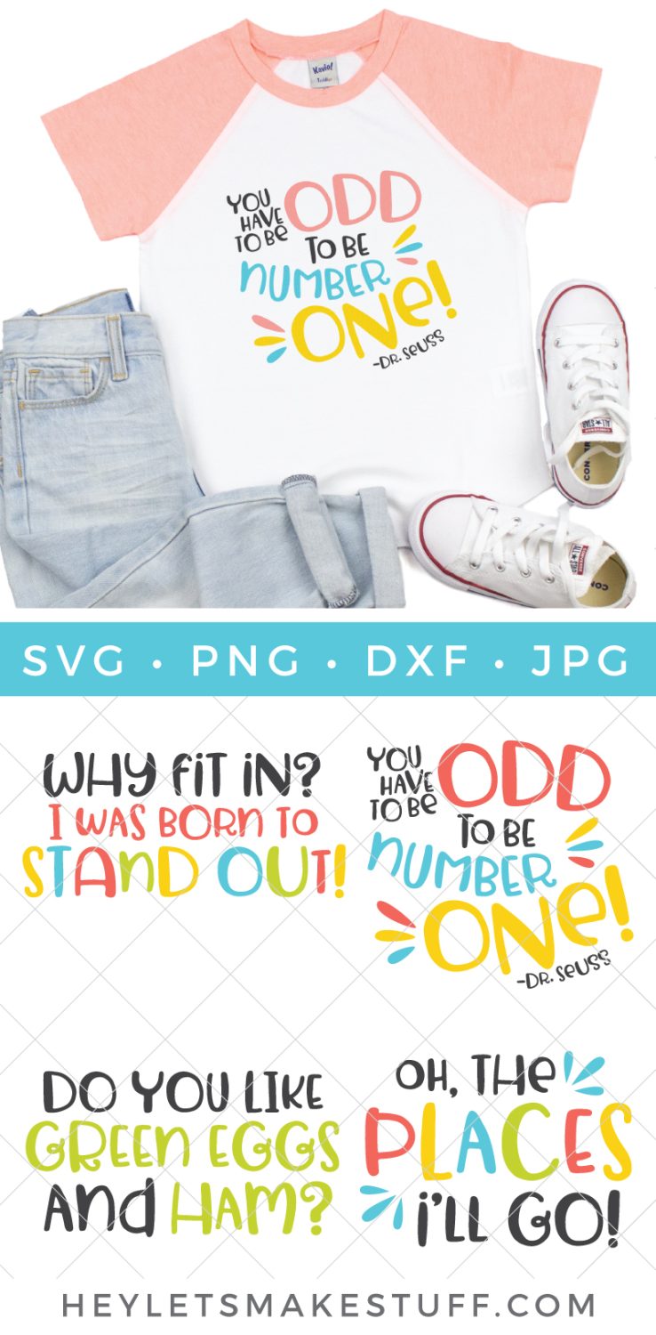 Born to Stand Out Dr Seuss | SVG | PNG | Instant Download