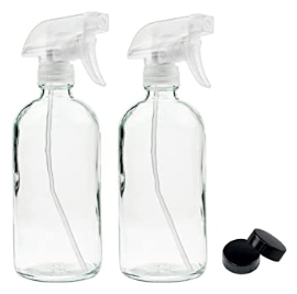 Glass cleaning bottles