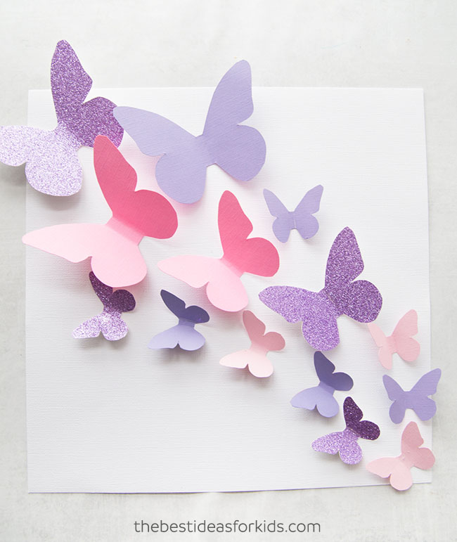 butterfly paper craft