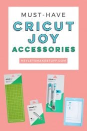 Got yourself a Cricut Joy? You're probably wondering what accessories you need! Which are important, and which are more of a splurge? Let's find out!