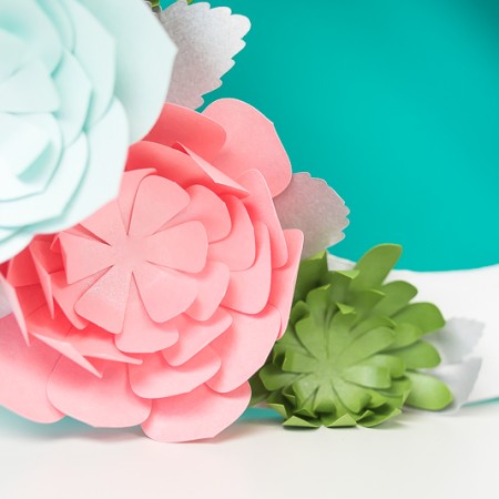 How to Make Paper Succulents with Your Cricut - Hey, Let's Make Stuff