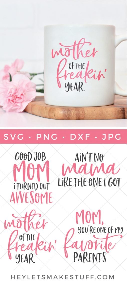 Funny Mother S Day Svg Files Hey Let S Make Stuff