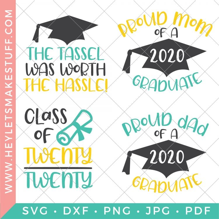 Download Graduation Cut Files For The Class Of 2020 Hey Let S Make Stuff PSD Mockup Templates