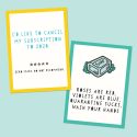 Funny Printable Quarantine Cards for Social Distancing - Hey, Let's ...