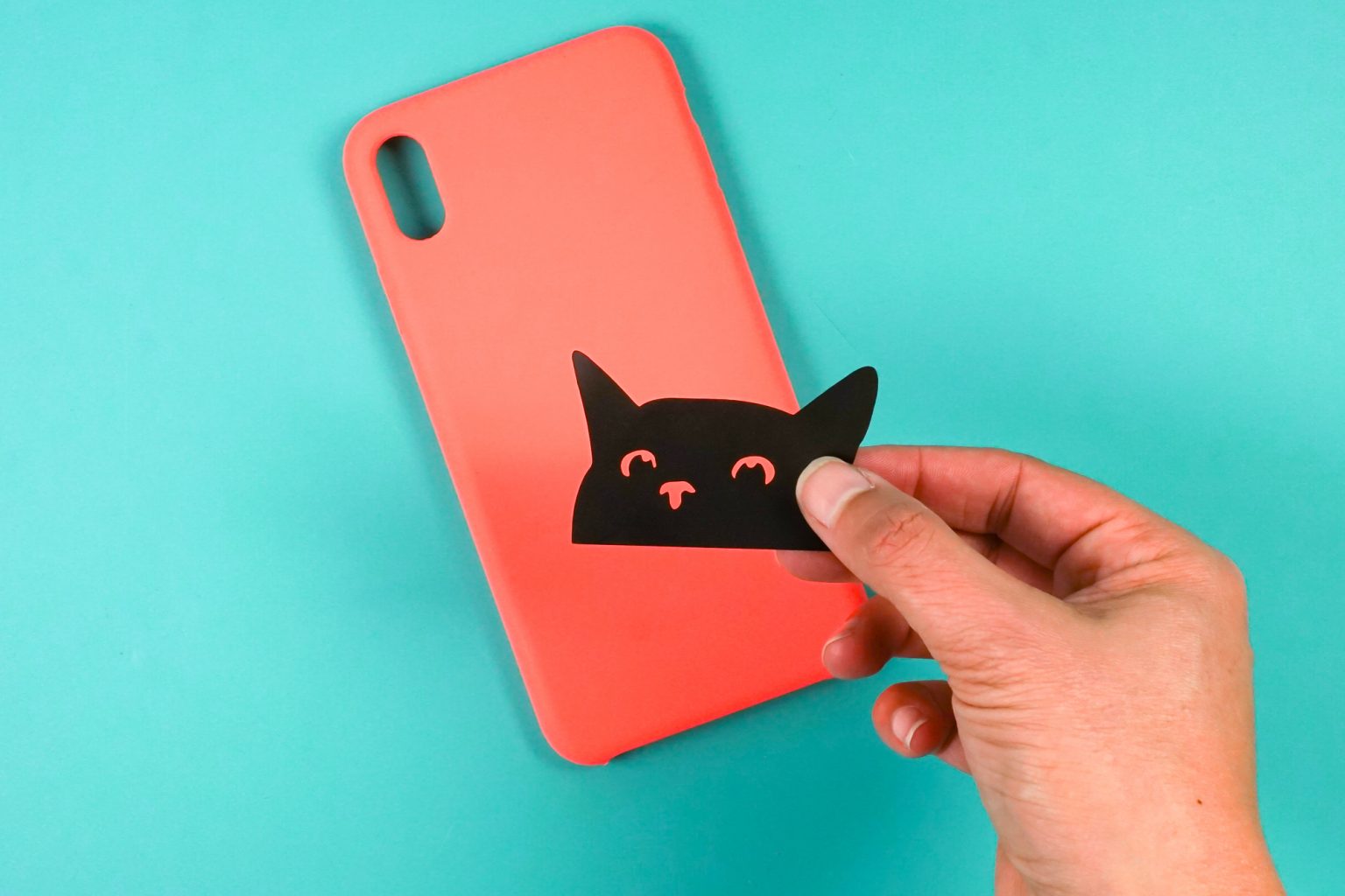 How to Make a Cricut Phone Case with Vinyl Hey, Let's Make Stuff