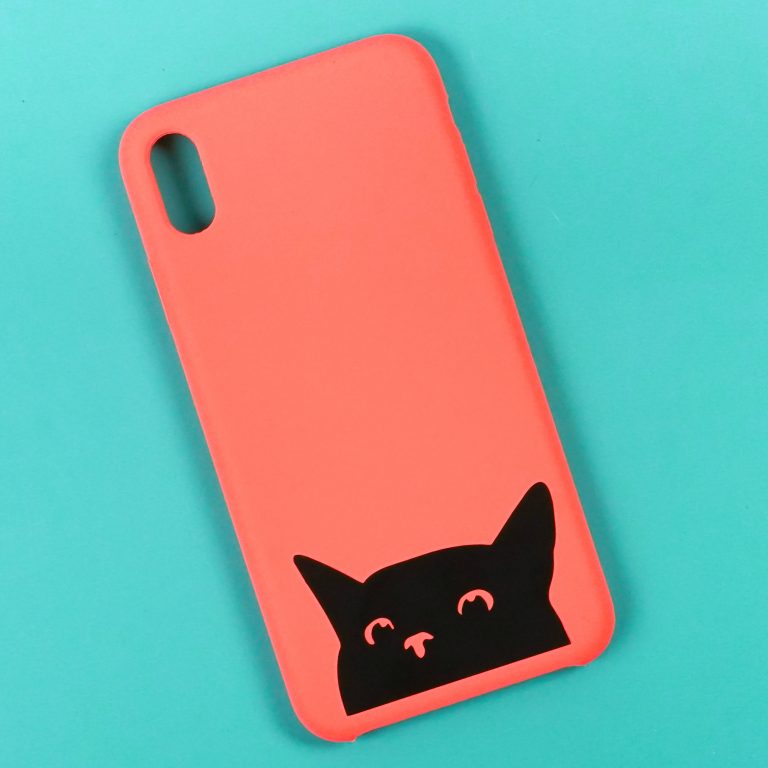 How to Make a Cricut Phone Case with Vinyl Hey, Let's Make Stuff