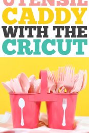 DIY Utensil Caddy with the Cricut Pin Image