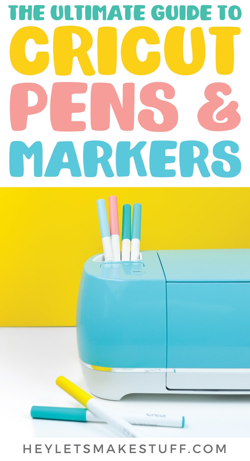 The ultimate guide to Cricut Pens & Markers pin image