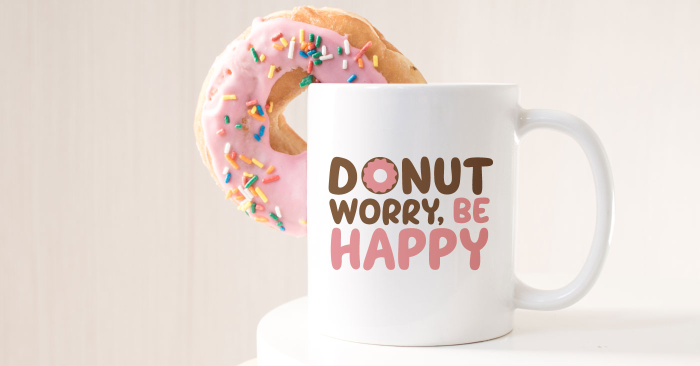 Donut SVG File Sprinkles Donuts SVG Svg Files Sayings Fun SVG Svg Files for Cricut Cricut Whatever Sprinkles Your Donut Quote