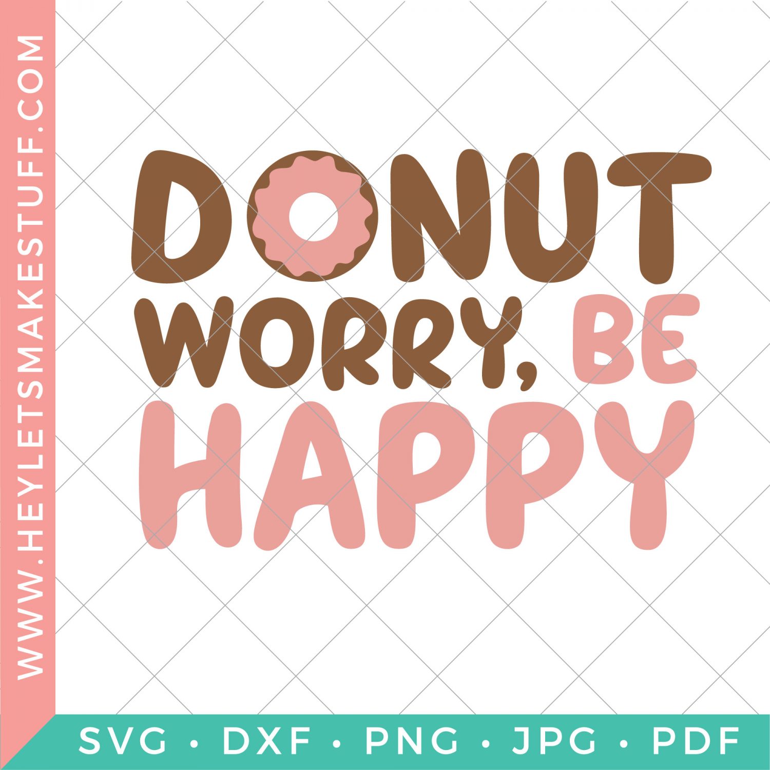 Four Delicious Donut Svg Files For Cricut Silhouette