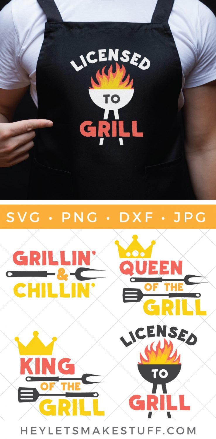 barbecue SVG pin image