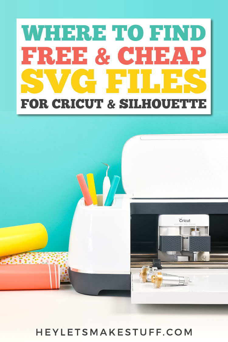 où trouver des fichiers SVG bon marché et gratuits pour Cricut et Silhouette pin image