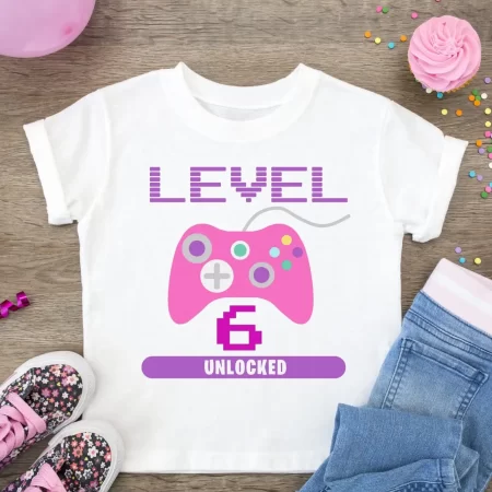 Level Up Birthday Shirt - Happiness is Homemade
