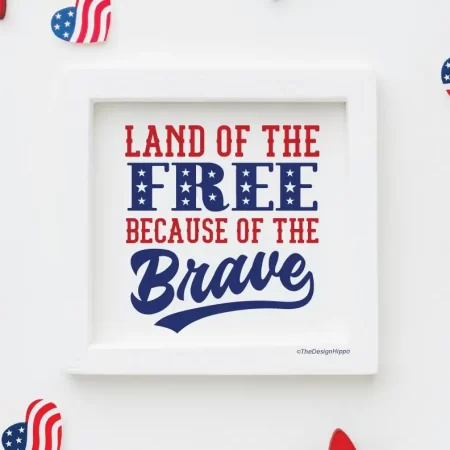 Land of the Free sign