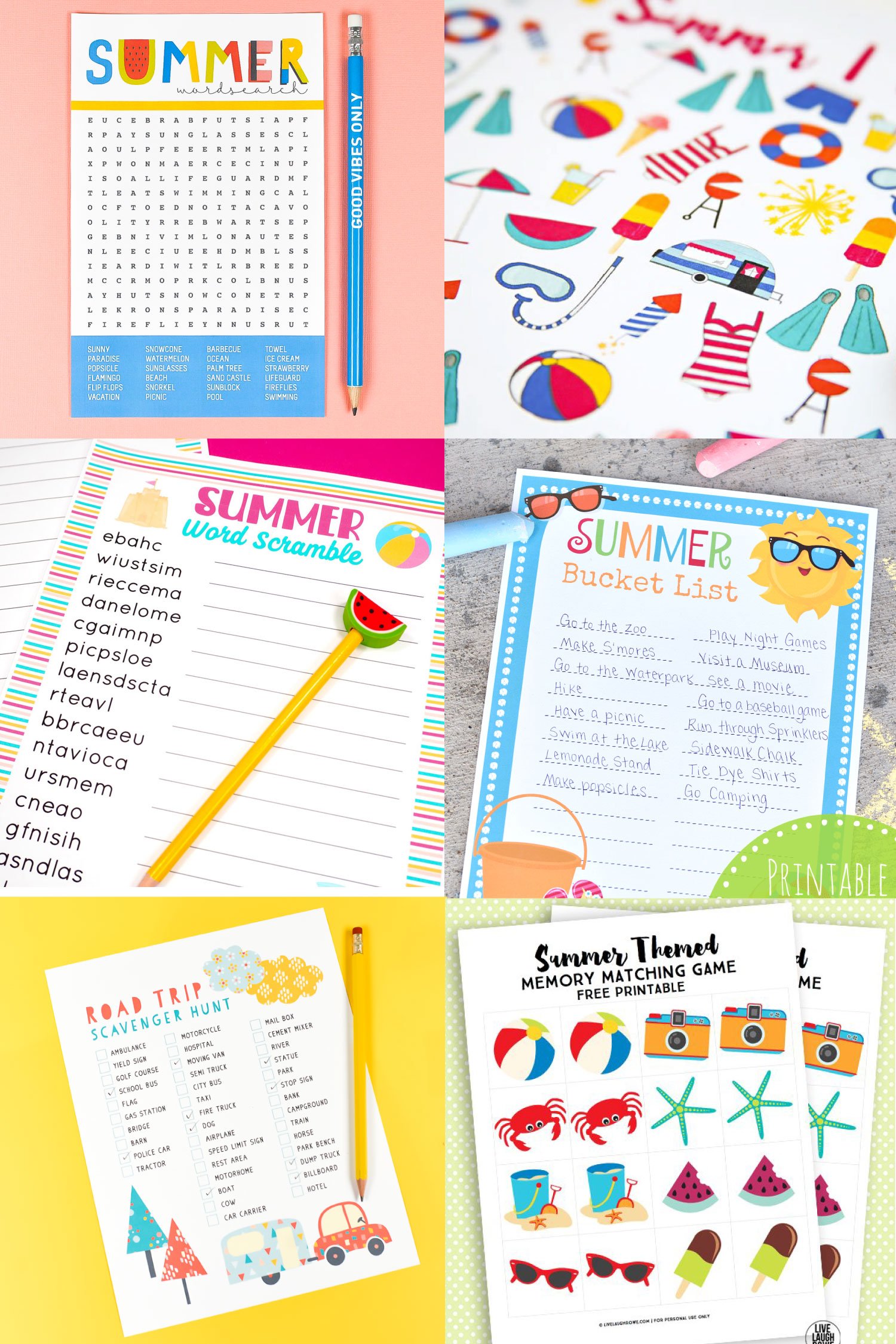 Summer Games Activities for Kids - With Free Flag Printables! - No Time For  Flash Cards
