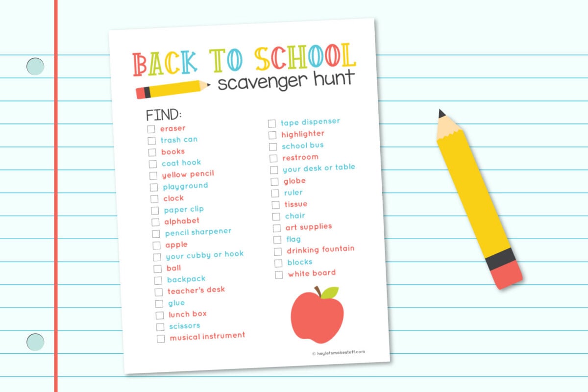 Kids enjoy back-to-school supplies, scavenger hunt hosted by