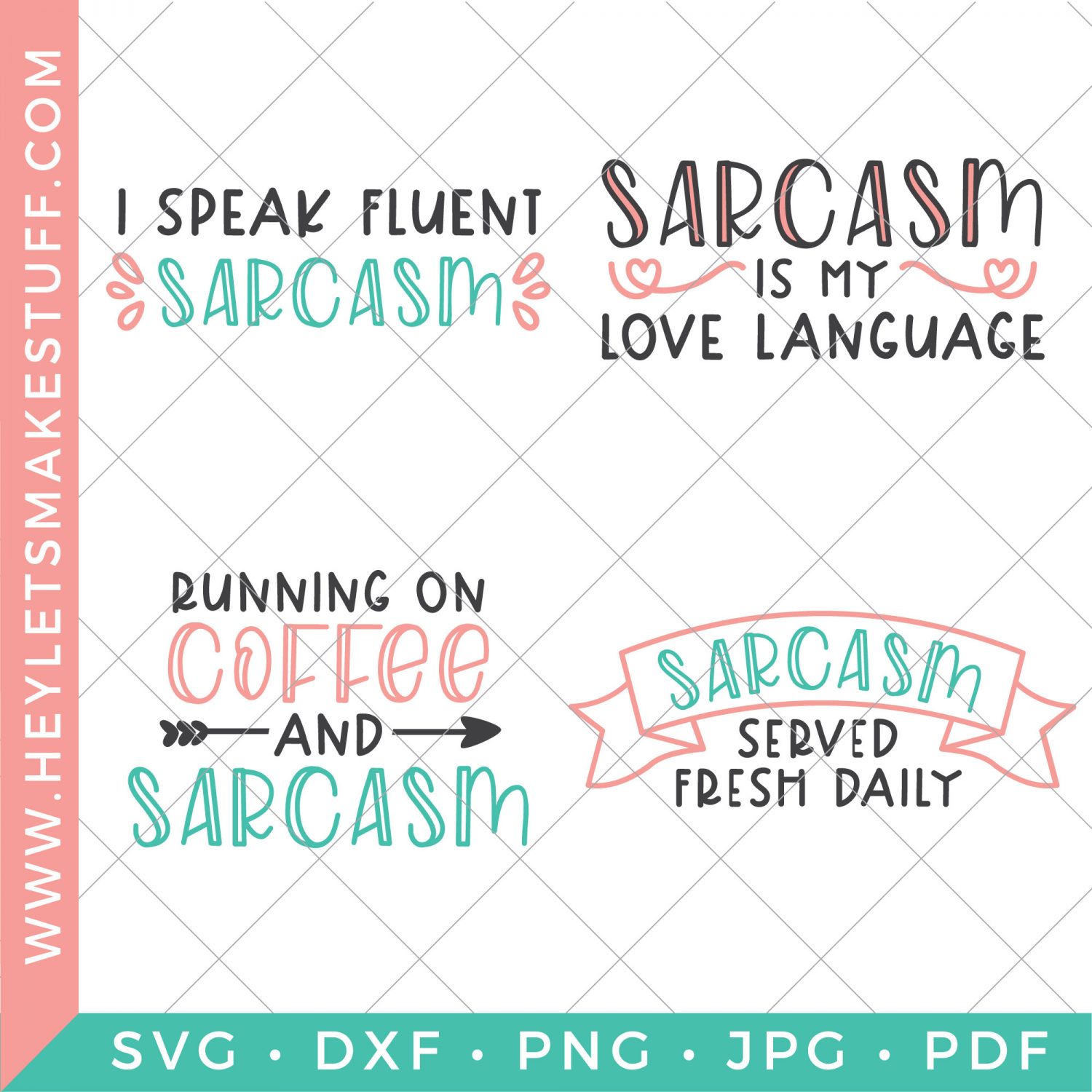 four sarcastic svg files