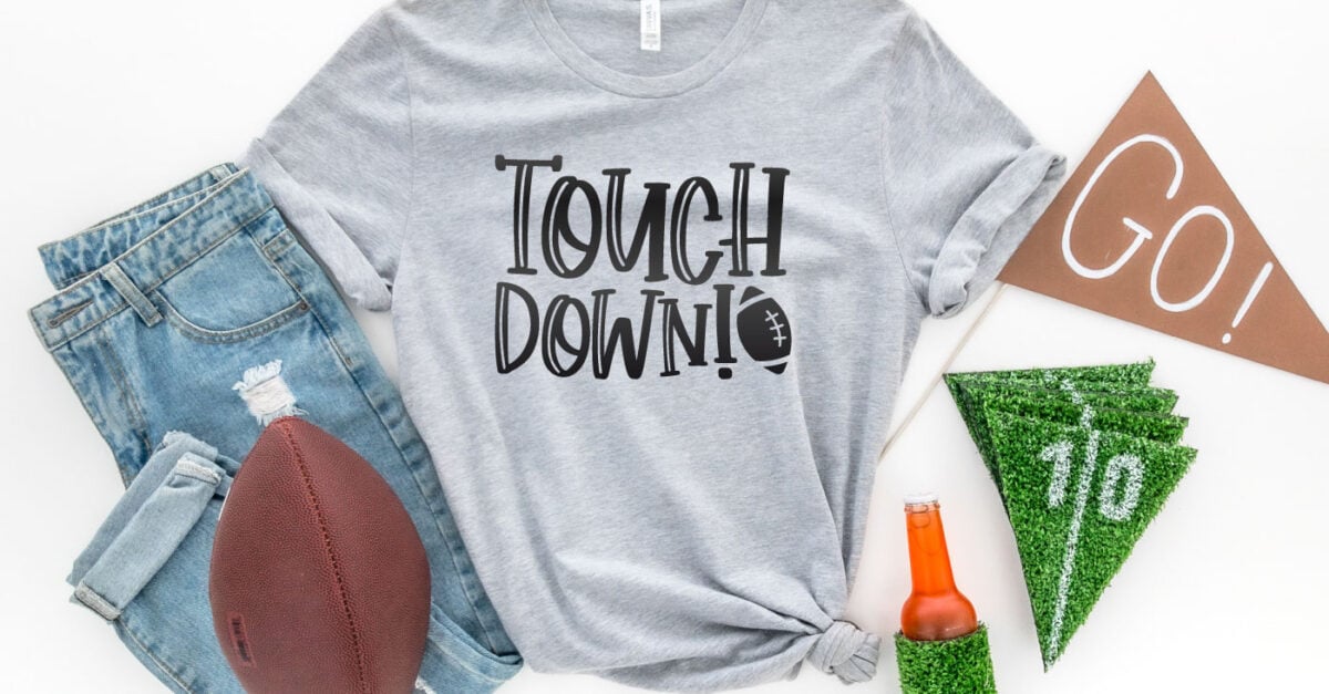 Big Game Shirts with Cricut - Everyday Party Magazine