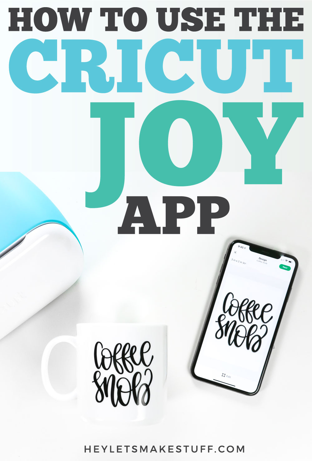 Cricut Joy App pin image