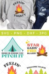 camping SVG files