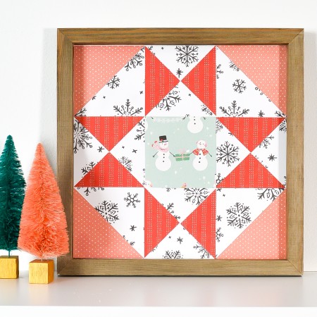 Christmas Quilt Block artwork