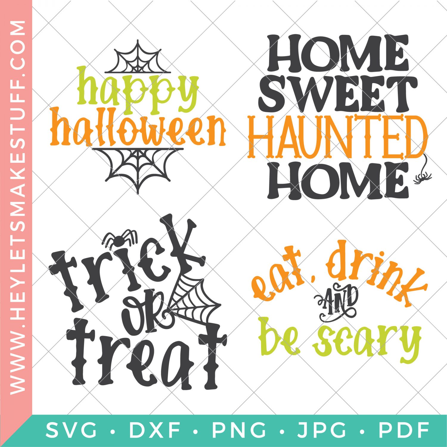 Halloween cut files bundle