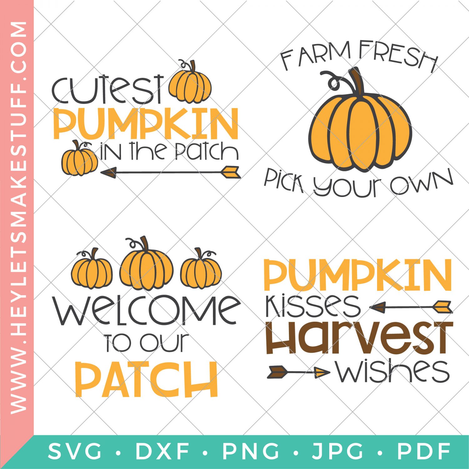 pumpkin patch SVG bundle