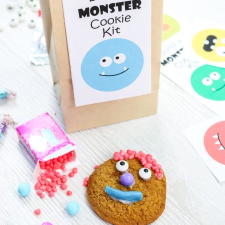 Build a monster Halloween cookie kit