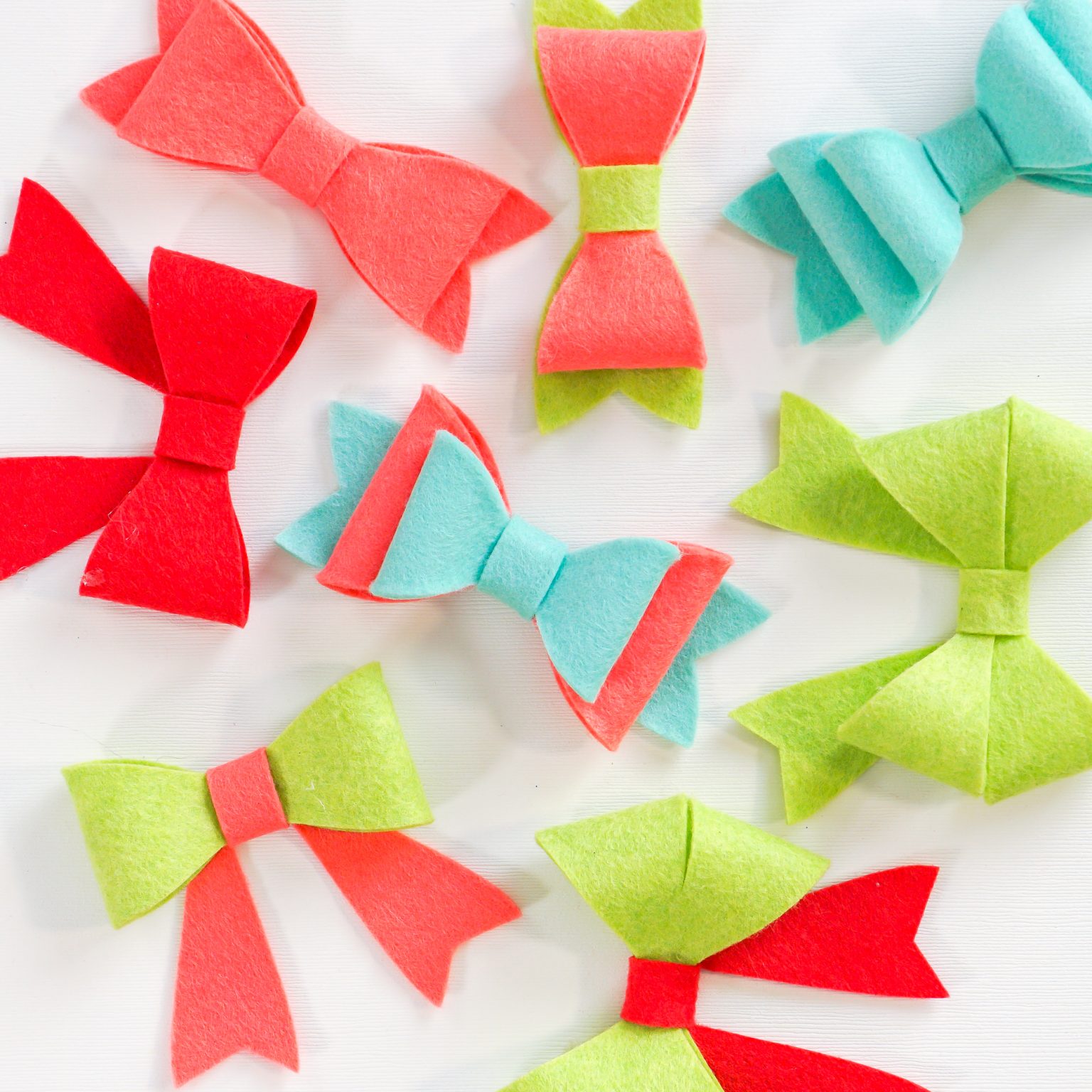 How to Make Felt Bows with your Cricut Hey, Let's Make Stuff