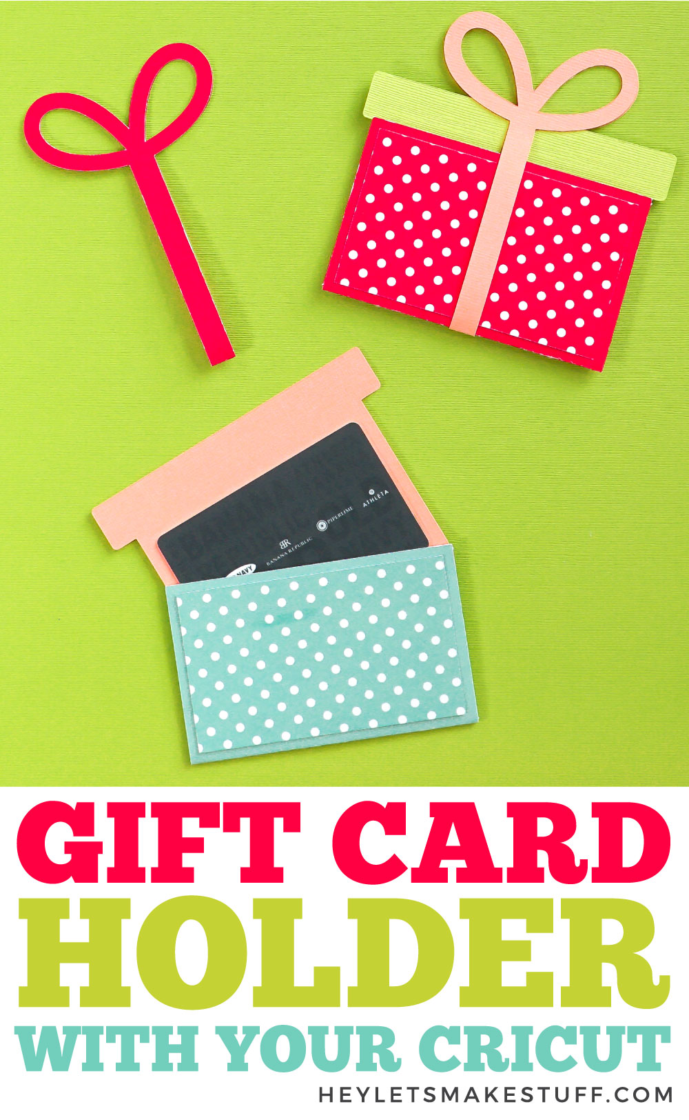 DIY Gift Card Holder With The Cricut Hey Let s Make Stuff