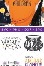 Hocus Pocus SVG files