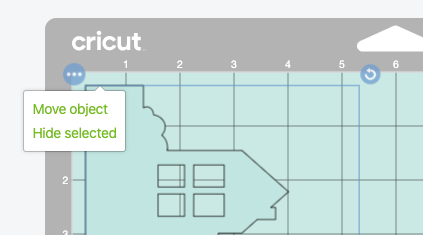 Cricut Design Space: showing how to move images onto the same mat