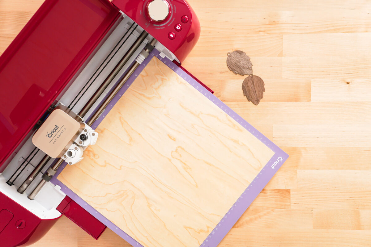 How To Cut Cricut Veneer To Make Wood Earrings Laptrinhx