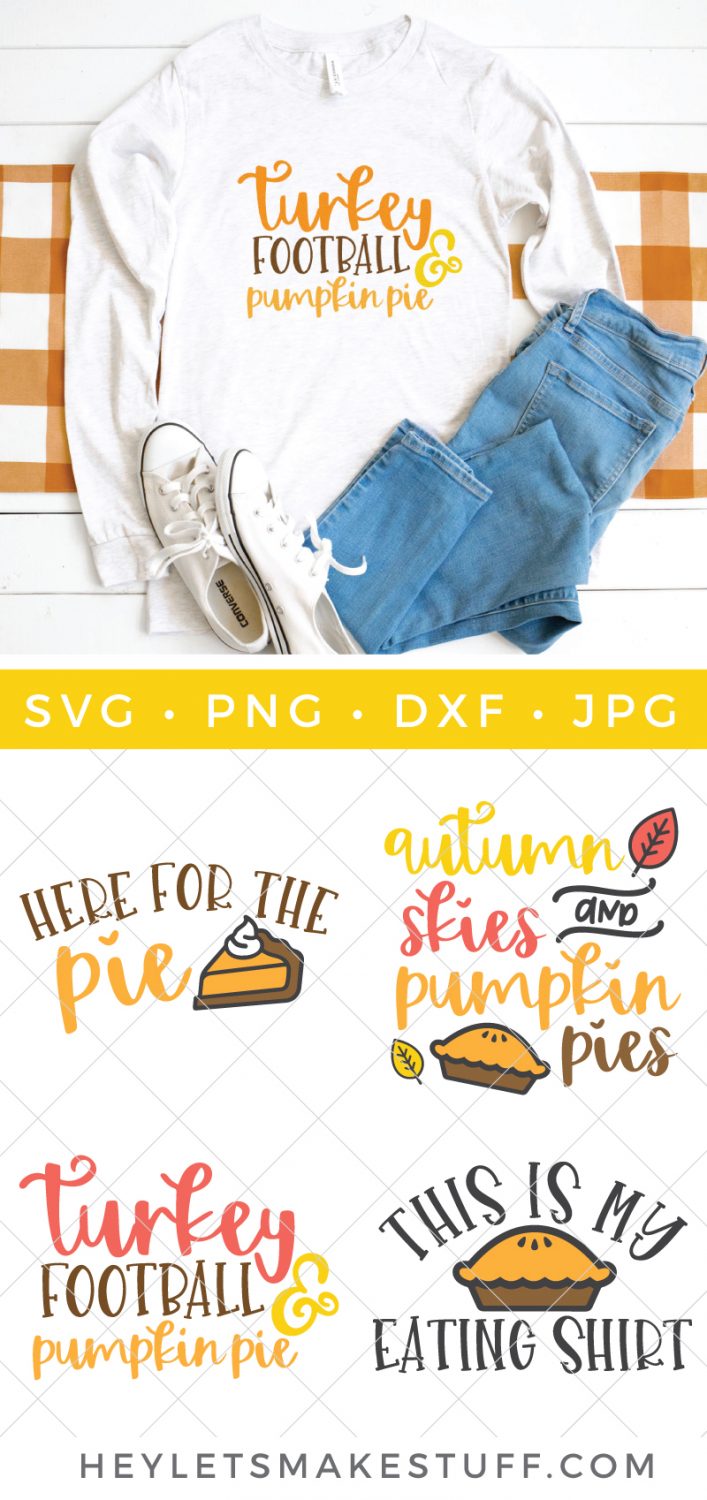 pumpkin pie SVG bundle pin image