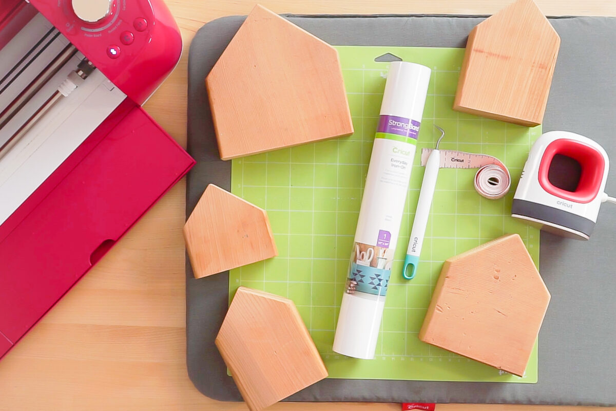 DIY Christmas Village with Your Cricut - Hey, Let's Make Stuff