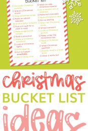 Christmas Bucket List for 2020 - Hey, Let's Make Stuff