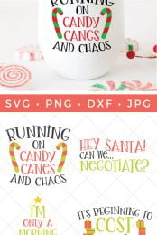 funny Christmas SVG pin image