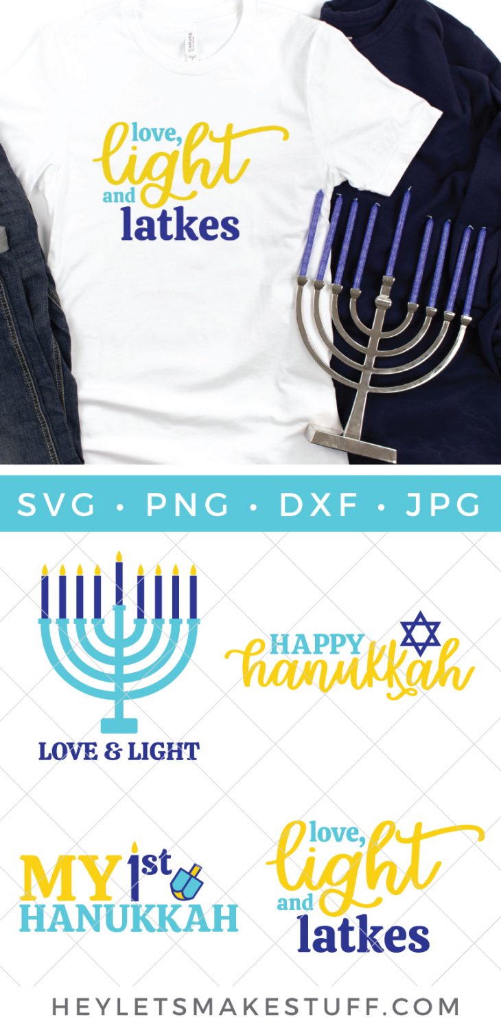 Hanukkah SVG files