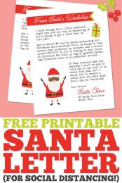 Printable Santa Letter Pin Image