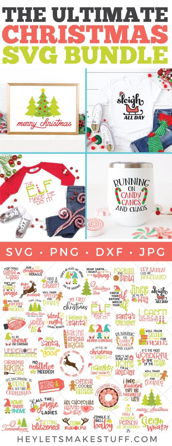 The Ultimate Christmas SVG Bundle pin image