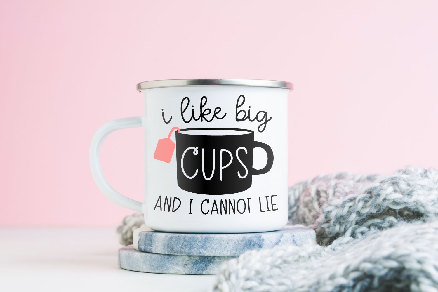 I like big cups and I cannot lie SVG