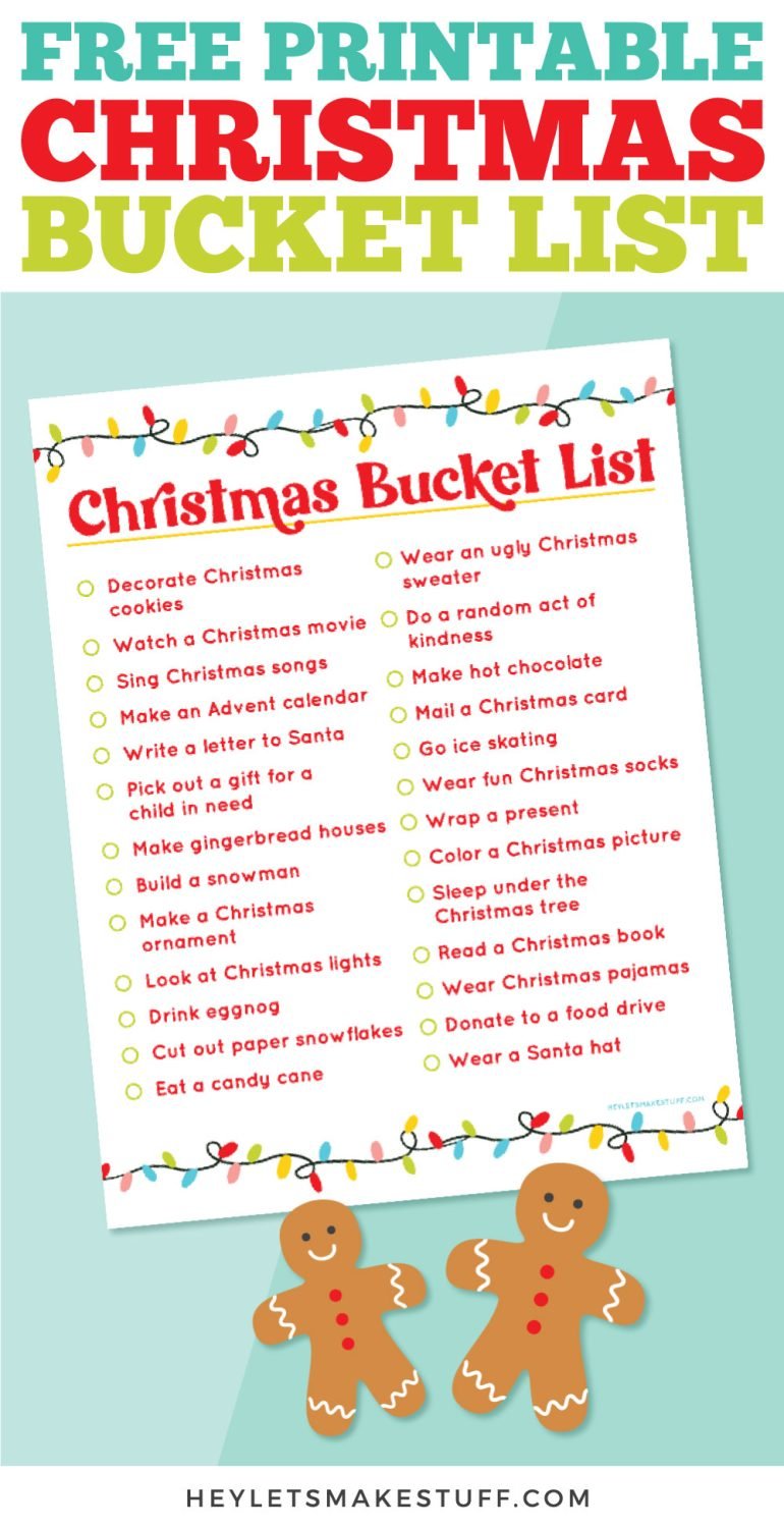 Make the most of this holiday season with these fun Christmas activities! Our free printable Christmas bucket list is full of ideas to help fill your whole family with cheer!