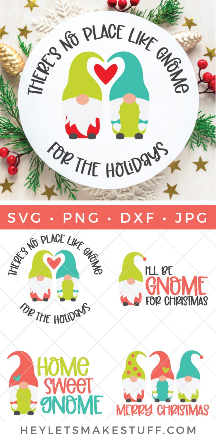 Gnome for the holidays SVG bundle