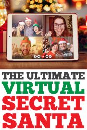 How to Host the Ultimate Virtual Secret Santa Party pin image