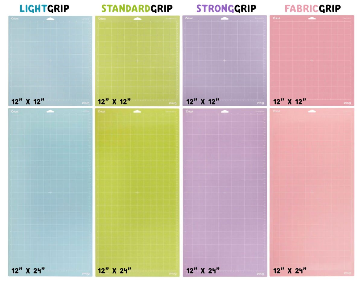 Cricut cutting mat: Which mat should I use? - The Barne Yard - cricut mats