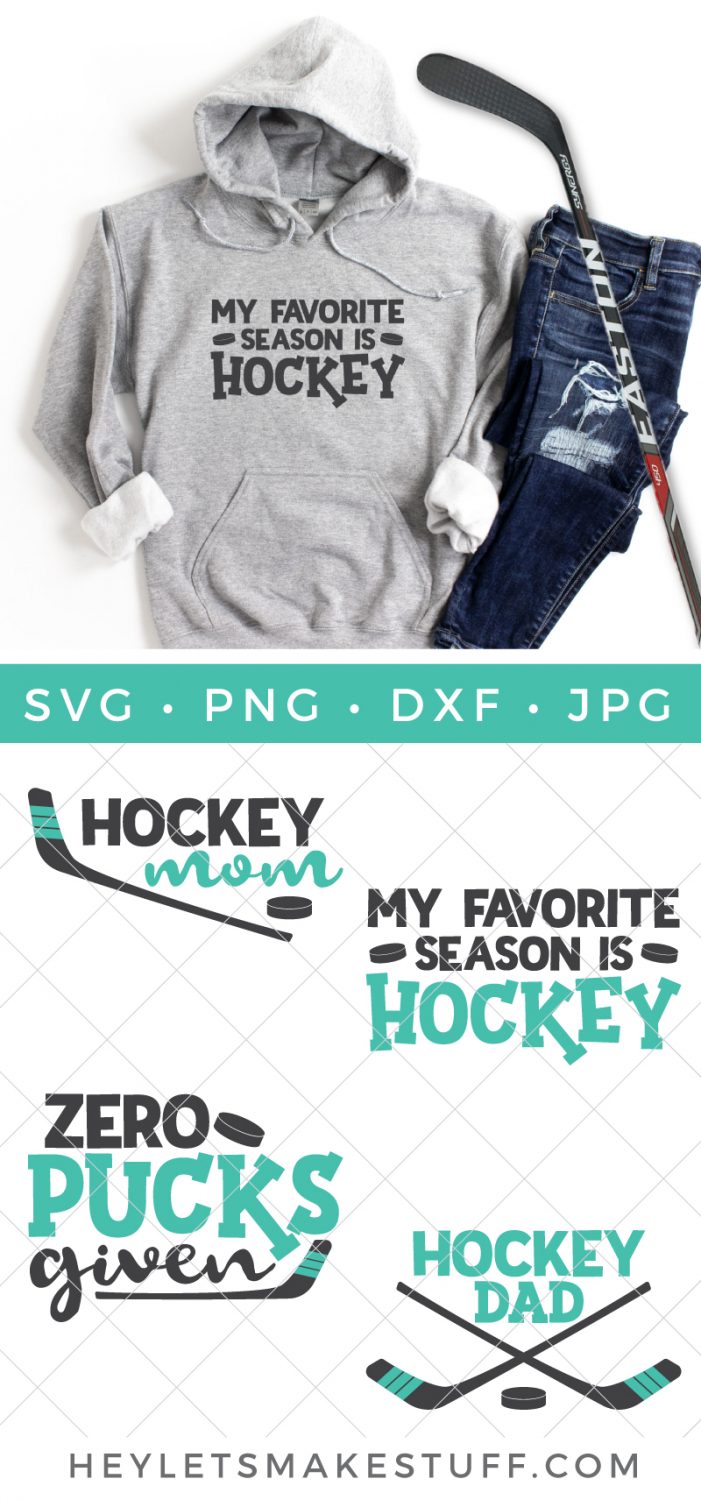 Christmas Hockey SVG Files All I Want For Christmas is Hockey Ice