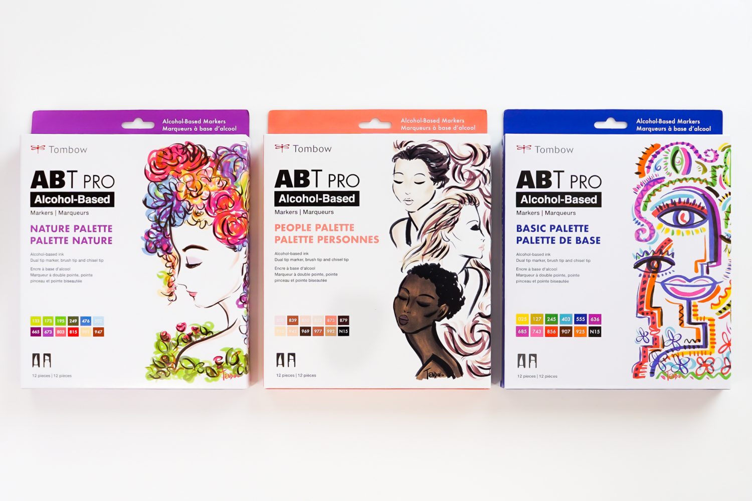 All About Tombow's ABT PRO Alcohol-Based Marker - The Art Dog Blog