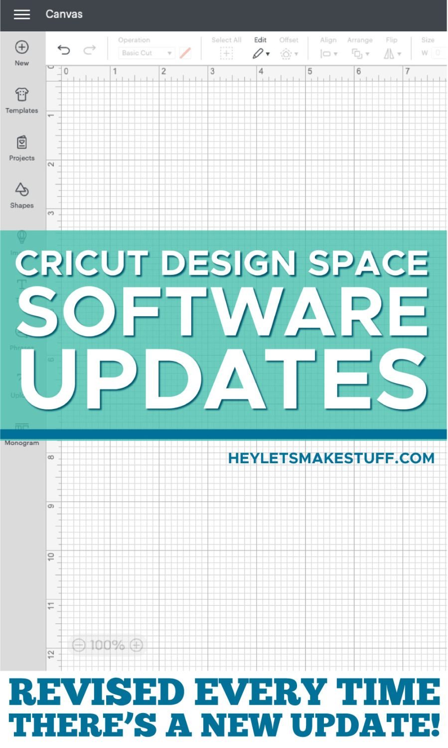 Cricut Design Space Updates pin